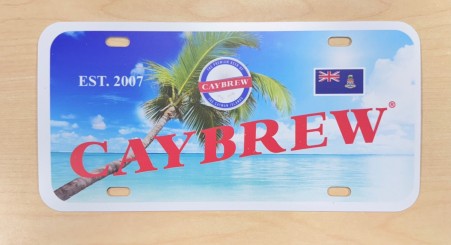 License Plate Caybrew