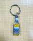 White Tip Bottle Opener KeyChain