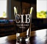 CIB Etched 16oz Pint Glass