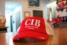 CIB Red/White Trucker Cap