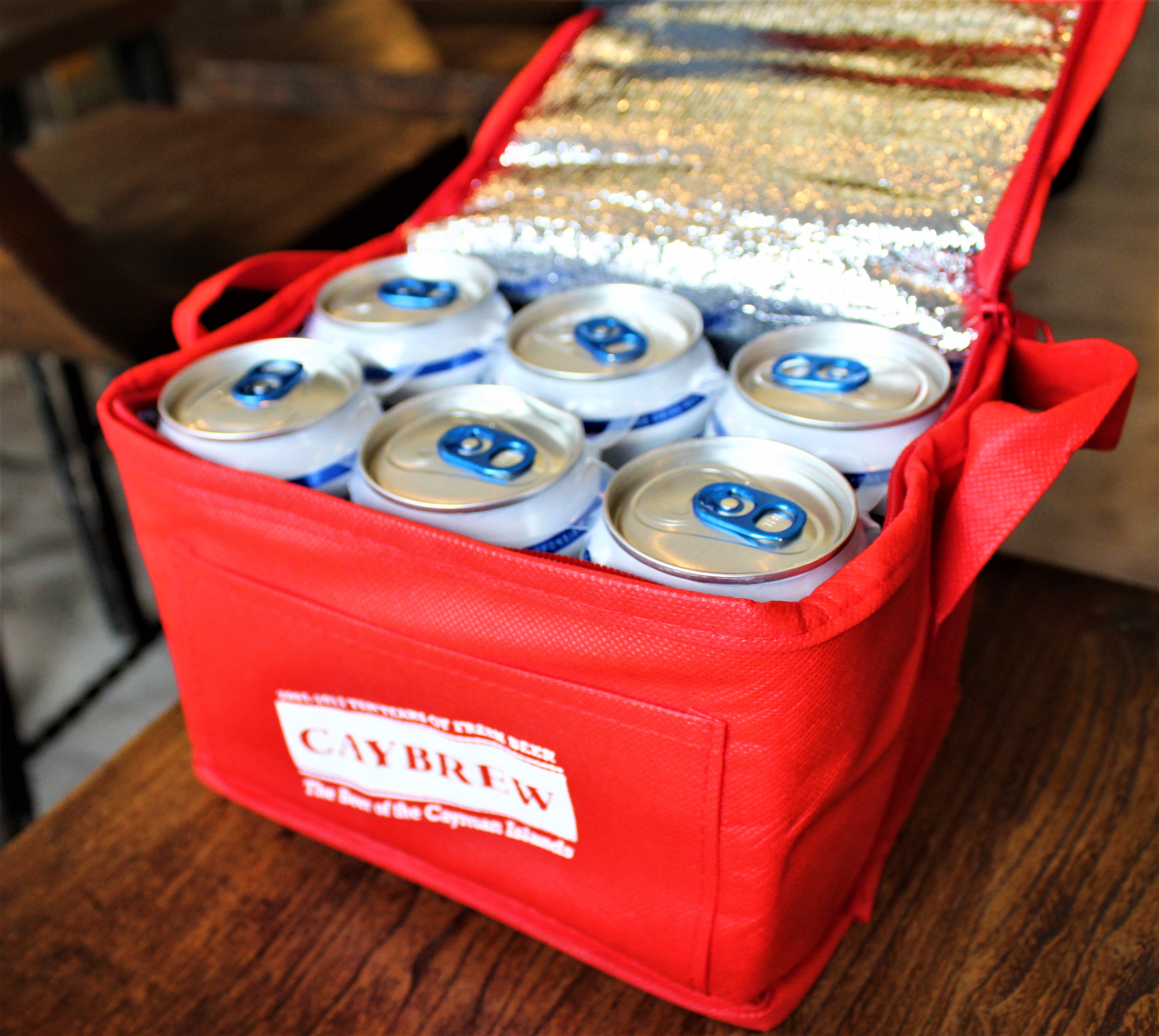 Buy 6Pk Cooler Bag Zipped - Best Brewery Merchandise - Cayman